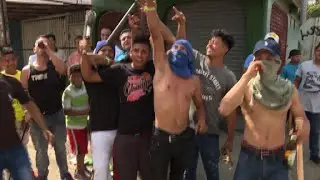 Armed vigilantes roam Nicaragua's capital