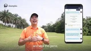 Deemples Golf App Intro by Founder