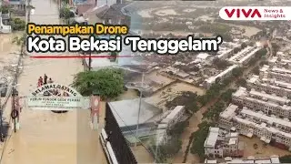 Banjir Parah Bekasi yang Bikin Lumpuh Aktivitas Warga