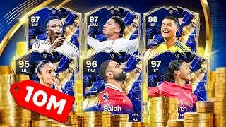 TEN MILLION COIN TEAM OF THE YEAR PACK OPENING- EAFC 25 PACK OPENING