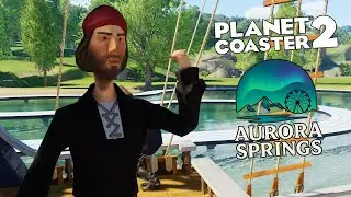 A Fisherman's Hut &laquo;&raquo; PLANET COASTER 2 Challenge Mode - Aurora Springs #08 🌌🎢 German