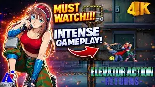 No-Death REAL RUN | Elevator Action Returns - Edie | Default | NO TAS