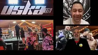 USKA 115  Dan Inch USKA 114 Post Fight Interview Ringside Radar Productions