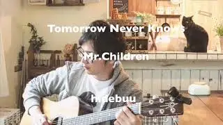 Tomorrow Never Knows Mr.Children cover hidebuu_弾き語り