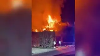 Henderson fire crew arrives in Los Angeles to assist with wildfires