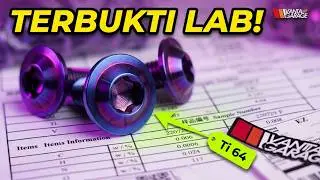 CARA BEDAIN BAUT TITANIUM GRADE 5 vs BAUT TITAN 9 RIBUAN