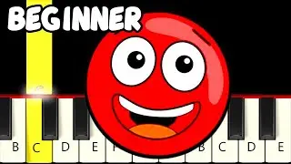 Green Hills - Red Ball 4 - Fast and Slow Piano Tutorial - Beginner