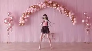 Cinema4D Girl Sexy Lingerie Dance 〓コミュニケーションCommunication〓【MMD】