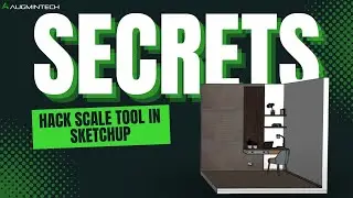 SketchUp Secret Hack: Master the Scale Tool in Minutes | Interior Design School Augmintech