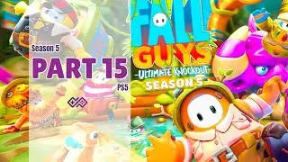 FALL GUYS SEASON 5 - Playthrough No Commentary - Part 15 [PS5]