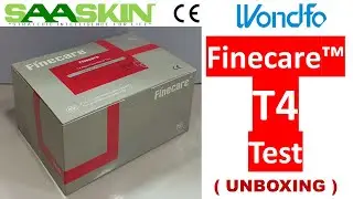 Wondfo Finecare&trade; T4 Rapid Quantitative Test | UNBOXING | FIA Test Kit | #W232
