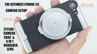 Ztylus Camera Case & 4 In 1 Revolver Lens The Ultimate iPhone 5s Camera Setup