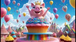 Princess Piggy&rsquo;s Ice Cream Parade | Fun Princess Song for Kids | Ice Cream Party Adventure