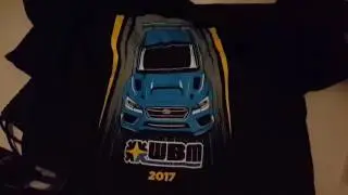 WBM 2017 What parts did i get? Plus goody bag and t-shirt