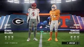 Maximum Football College Georgia vs Tennessee