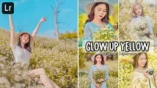 Tutorial edit foto ala selebgram filter glow up yellow | free preset Lightroom | RS Photoshop