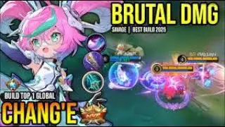 CHANG'E BEST BUILD 2025 | BUILD TOP 1 GLOBAL CHANG'E GAMEPLAY | MOBILE LEGENDS✓