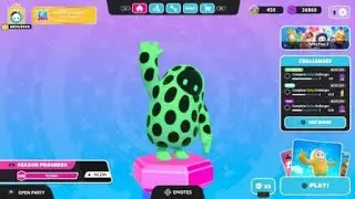 Fall Guys New Features Lobby Emotes 👋