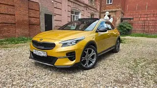 Продана .Kia XCeed 2020г. 1 владелец. 126500 пробег .200 л.с . 1.6. Максимальная комплектация. #kia 
