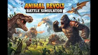 🔴 LIVE | Animal Revolt Battle Simulator | 1 vs 100 | No Commentary