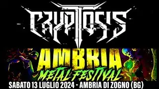 Cryptosis - Metal Festival, Ambria, Italy, 13 jul 2024 FULL VIDEO LIVE CONCERT