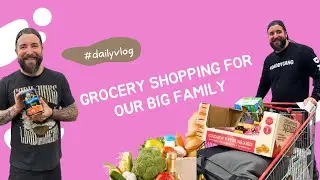 Weekly grocery shopping for our polyamorous family of 9!