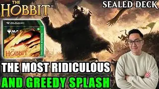 The Most Ridiculous And Greedy Splash | The Hobbit Sealed Deck | MTG Arena