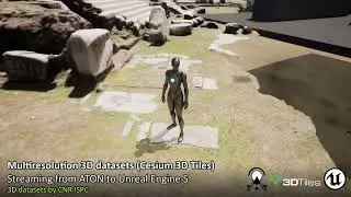 3D Tiles in Unreal 5 from ATON