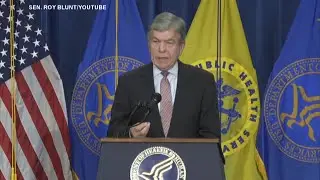 Senator Blunt gives farewell address