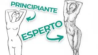5 ERRORI PIÙ COMUNI NEL DISEGNO DEL CORPO UMANO e come evitarli | Disegnare anatomia artistica