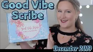 My Favorite Month! Good Vibe Scribe | December 2019 Sneak Peek + Promo Code