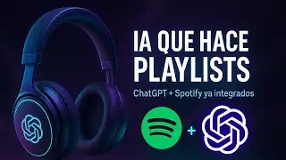ChatGPT + Spotify: tu DJ de IA ya en acci&oacute;n 🎧