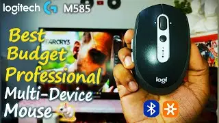 Best Multi Device Mouse under ₹1500 for Professionals 😎| Logitech M585 Unboxing & Review | unifying