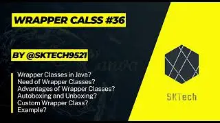 wrapper class in java | Autoboxing | Unboxing #36