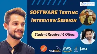 Manual Testing Interview (2-4 Years) | Student Cleared Real Interview | Received 4 Offers | GTA