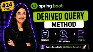 Spring Boot Tutorial #24 | Derived Query Methods with Real Project Example