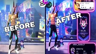 Free fire Profile Photo Editing Alight Motion || How to edit free fire photo in alight motion ||