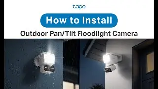 How to Install Outdoor Pan/Tilt Security Floodlight Camera (Tapo C710) | TP-Link