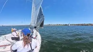 S80 race 31st finaly got to  smith, had a moment, slight wind shift then hot with a header