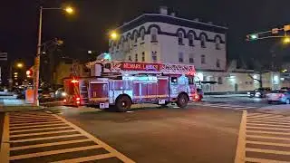 Newark Nj Fire Department Ladder 11 Responding 4-7-23