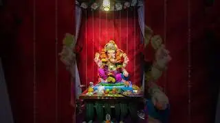 Ganapati decoration 2021 #shorts #ganeshchaturthi #bappa