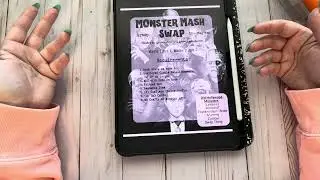 Monster Mash Swap Announcement  | Halfway to Halloween
