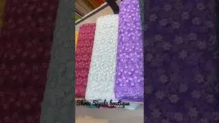 Net fabric for saree & gown #fabric #shorts