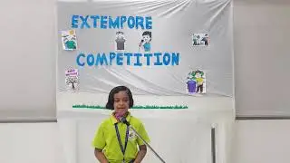 Extempore Speech for Kids - On Nature Conservation Day | Amba School for Excellence