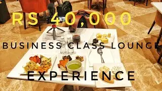 Rs 40,000 First Class Jet Airways Experience in Rs 2 | GVK lounge Mumbai | Hmm!