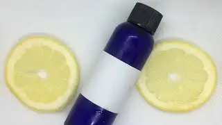 DIY Lemon toner for acne prone skin