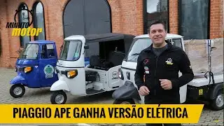 O tradicional Piaggio Ape ganha versão elétrica