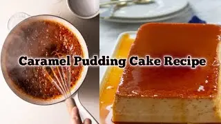 Custard Cake Pudding Recipe! Caramel Custard Pudding With In,5 Minutes