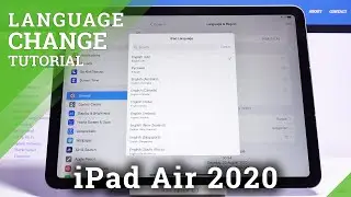 How to Change Language on iPad Air 2020 &ndash; Language Settings