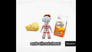 Me if I was in a goldfish commercial